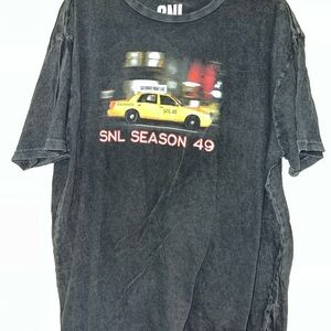 SNL Black Graphic T-Shirt, Size XL